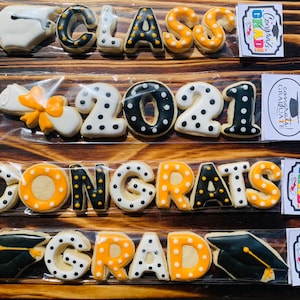 Graduation sugar Cookie Bags