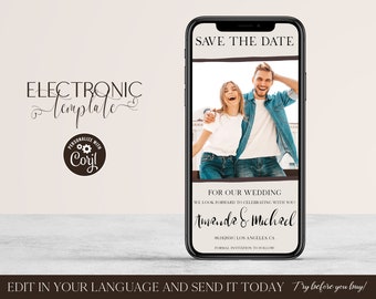 Save The Date Whatsapp Etsy