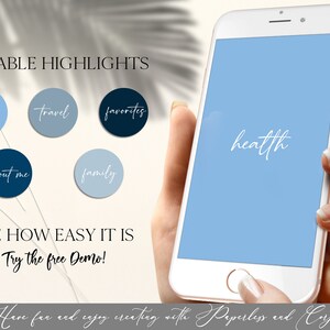 Editable Instagram Highlight Covers DIY Instagram Story - Etsy