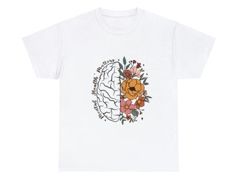 Mental Health Matters - Unisex Heavy Cotton Tee