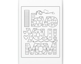 I Love You Mom - Classic Canvas