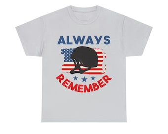 Memorial Day Always Remember - Unisex Heavy Cotton Tee