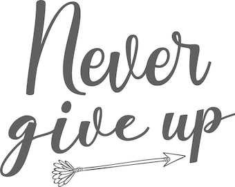 Never Give Up