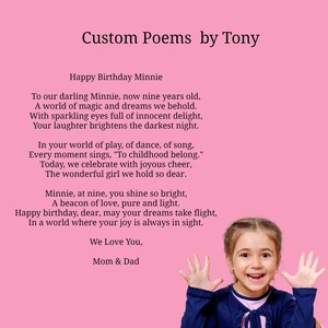 Poems by Tony