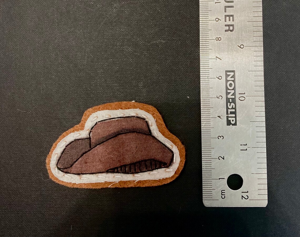 Cowboy hat patch Etsy