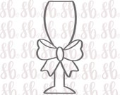 Wine Glass Cookie Cutter