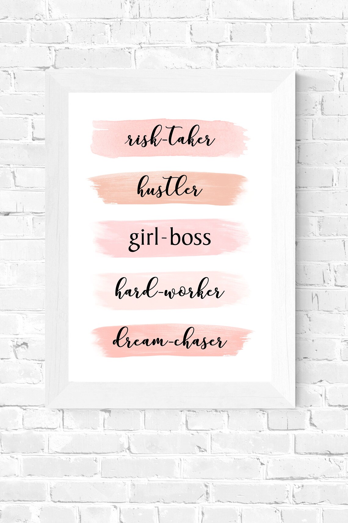 Girl Boss Wall Art Boss Babe Printable Wall Art Girl Boss Etsy