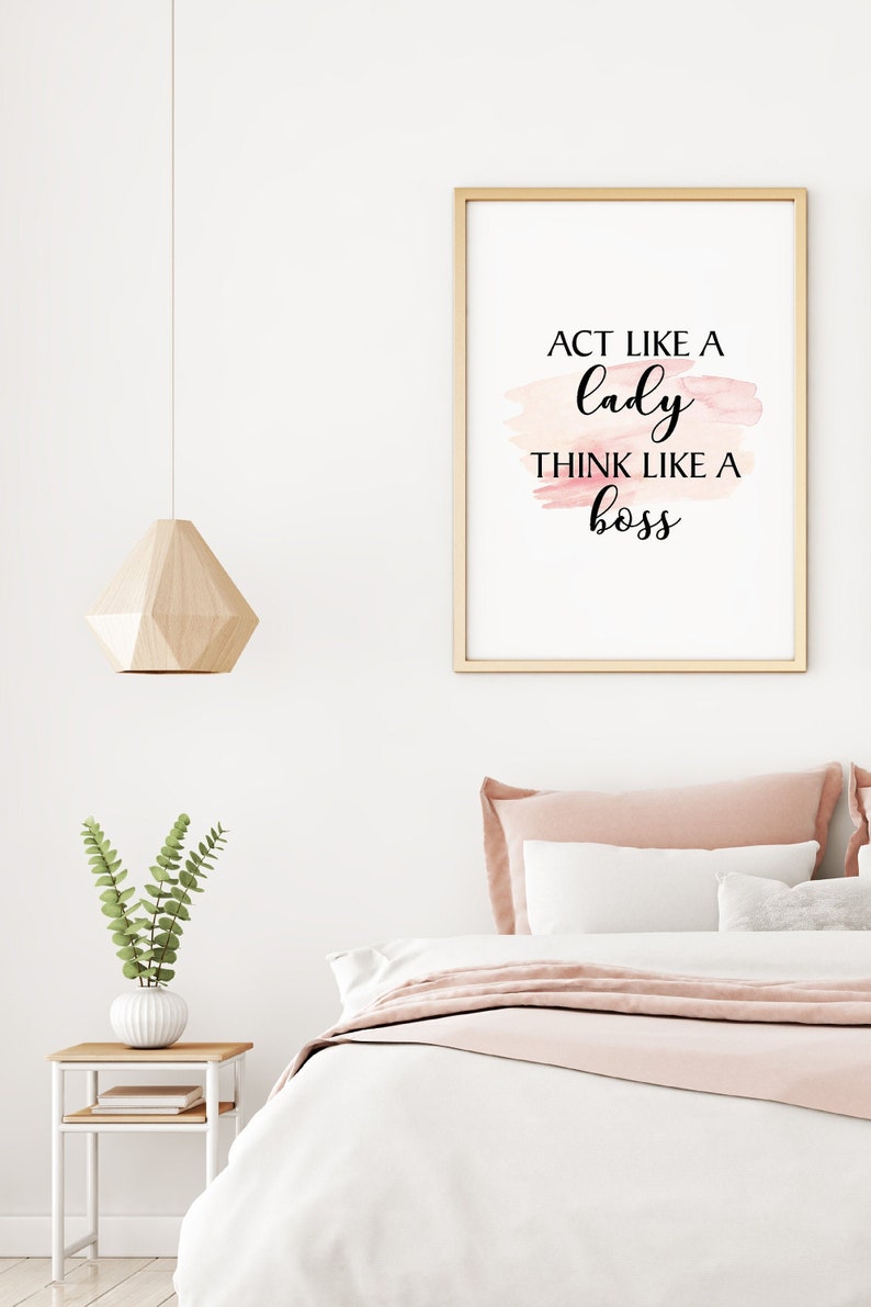 Boss Babe Printable Wall Art Feminine Wall Art Girl Boss | Etsy Canada