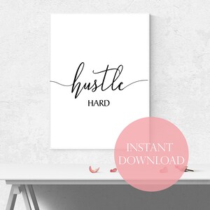 Girl Inspirational Wall Art, Minimalist Wall Art, Quote Wall Art ...