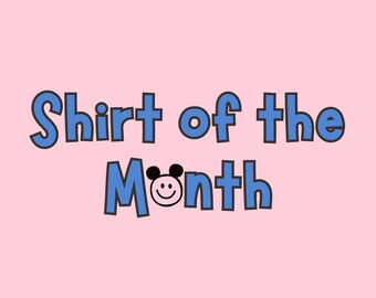 ParkBound Mystery Shirt of the Month - February Shirt of the Month - Mystery Disney Shirt