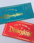 Disney Surprise Tickets | Disney World & Disneyland Vacation Reveal | Magical Trip Announcement | Disney Gift for Kids