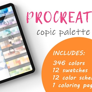 Procreate Color Palette - Markers
