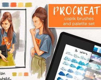 copic brush procreate