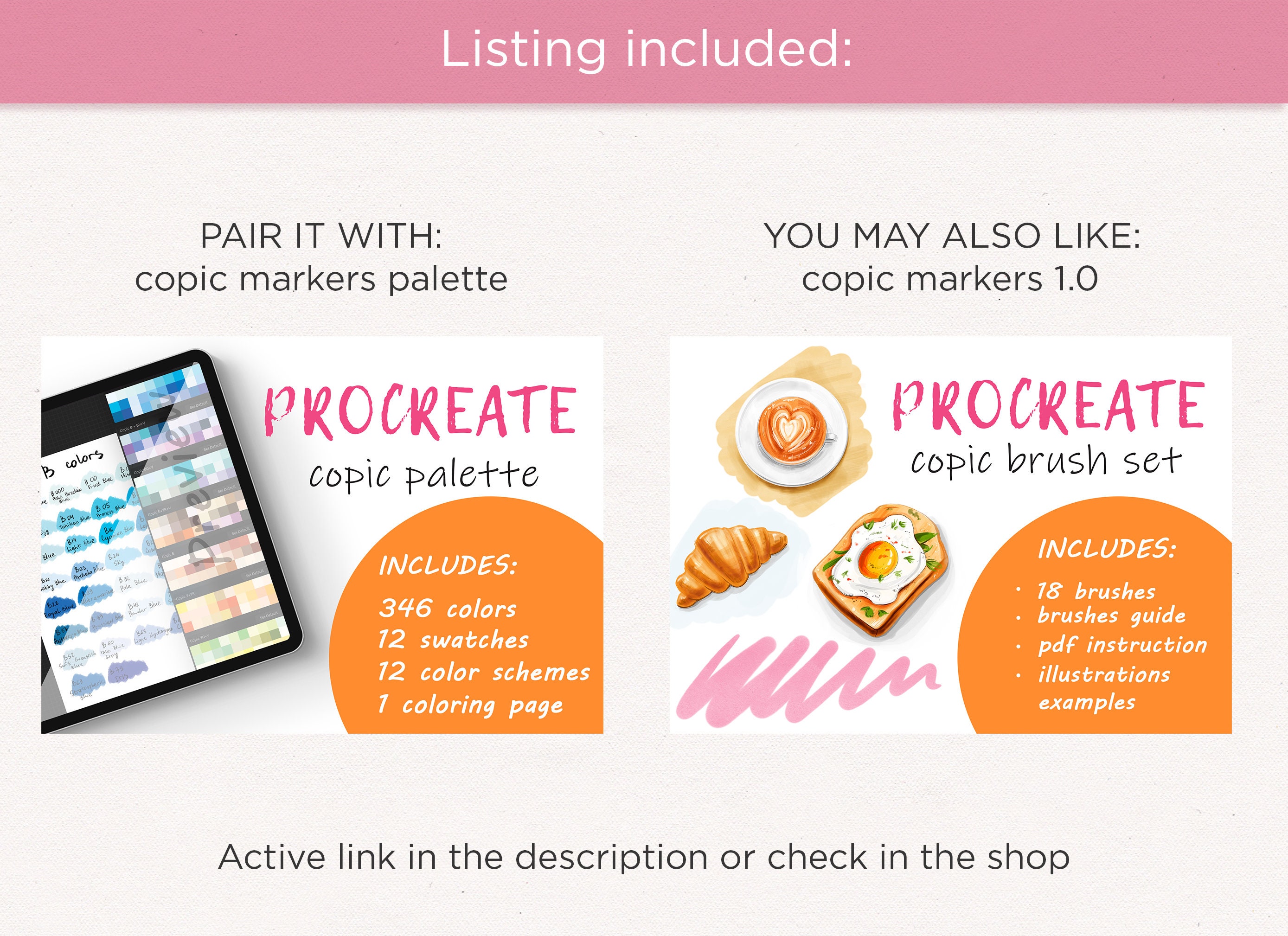 Copic markers for Procreate Procreate brushes Brushes for | Etsy