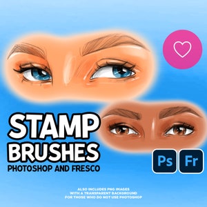 Photoshop Stamp Brushes - Eyes