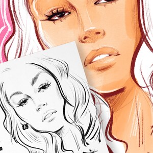BIG BUNDLE COLORING coloring Book Fashion Coloring Book - Etsy