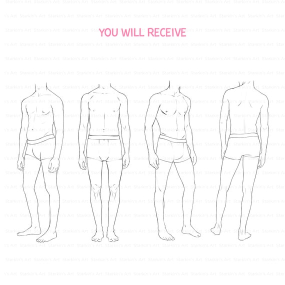 Human figure for fashion design 2025