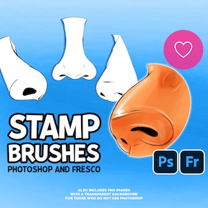 Photoshop Stamp Brushes - Noses