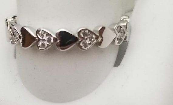 926 Solid Sterling Silver Heart Ring for Women Etsy