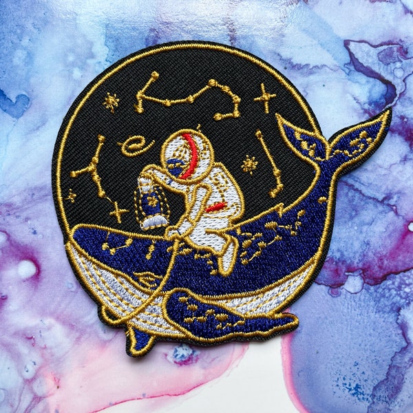 Widespread Panic Patch- 2.75"- Iron On - WSP Space Wrangler Patch, Handmade Patch
