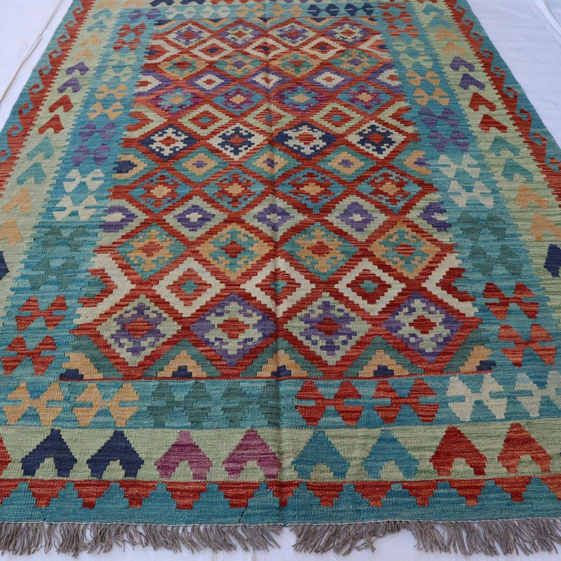 Greenarbic Rug Patterns Green Moroccan Rug - Etsy