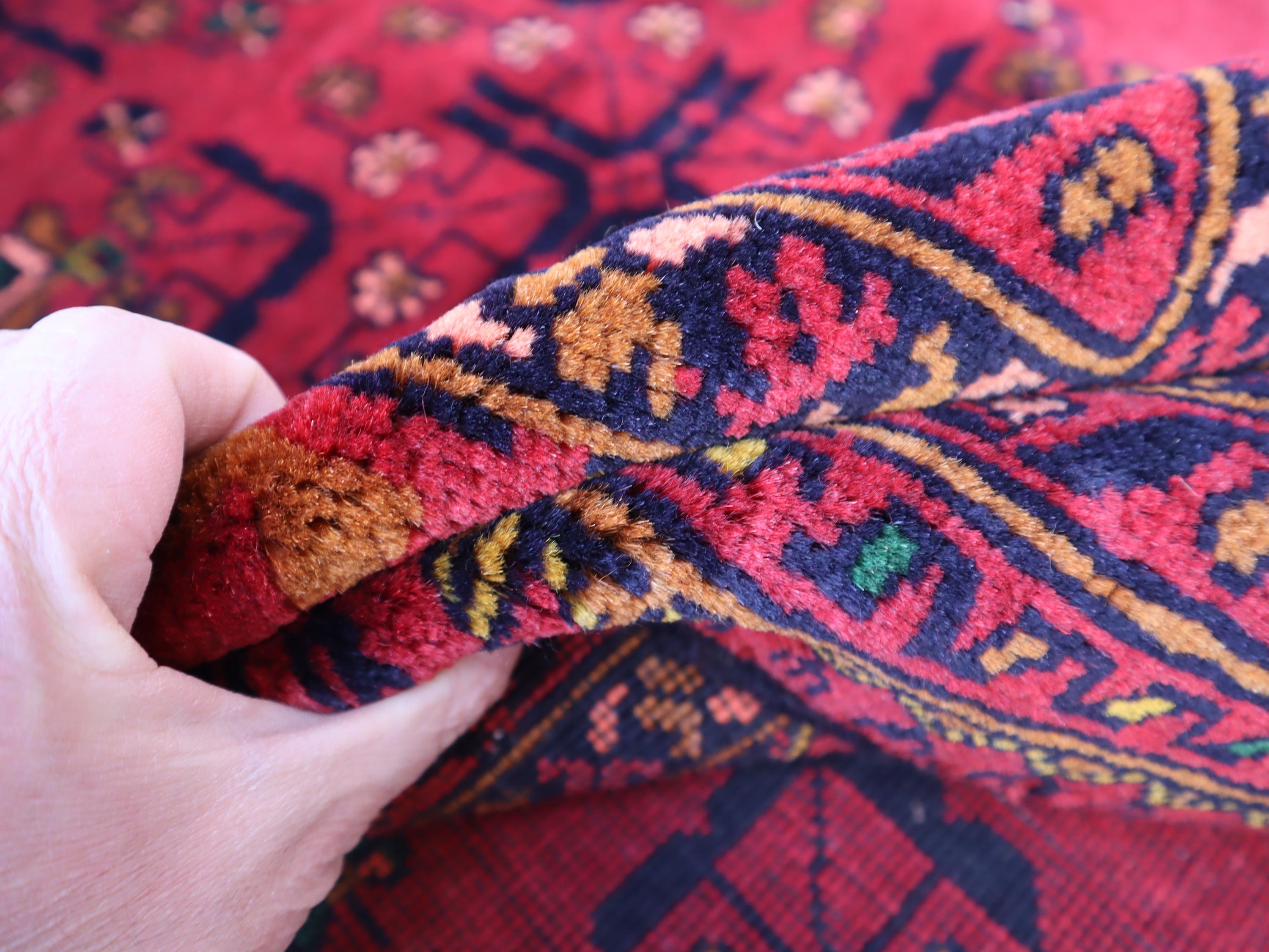 トルクメンオリエンタルラグ 5x6、割引価格、ハンドメイドブハララグ