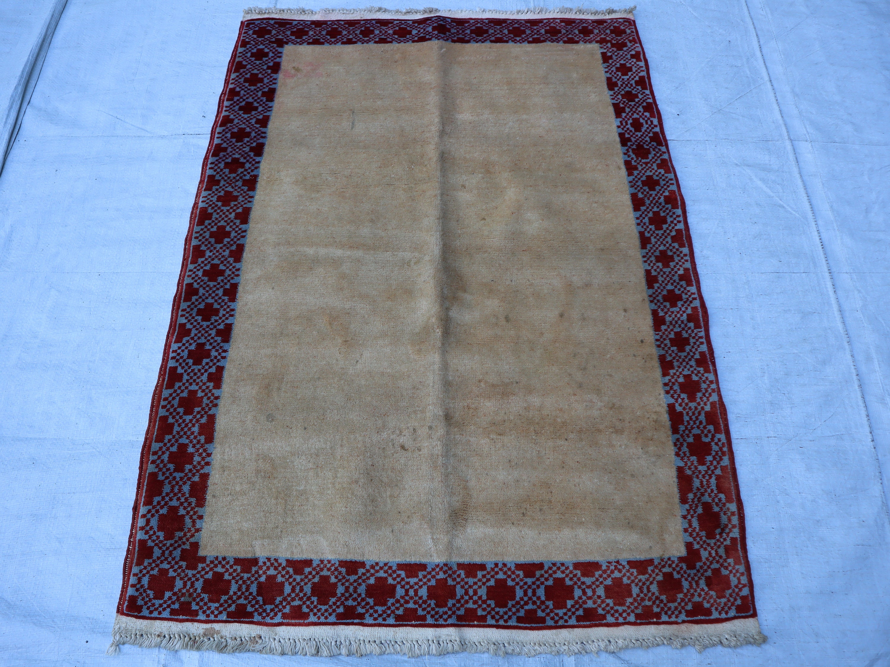 84x140cmアフガン・ラグ(24）じゅうたん・タペストリー・ギャッベ・ラグ 84x140cmアフガン・ラグ(24）じゅうたん・タペストリー・ギャッベ