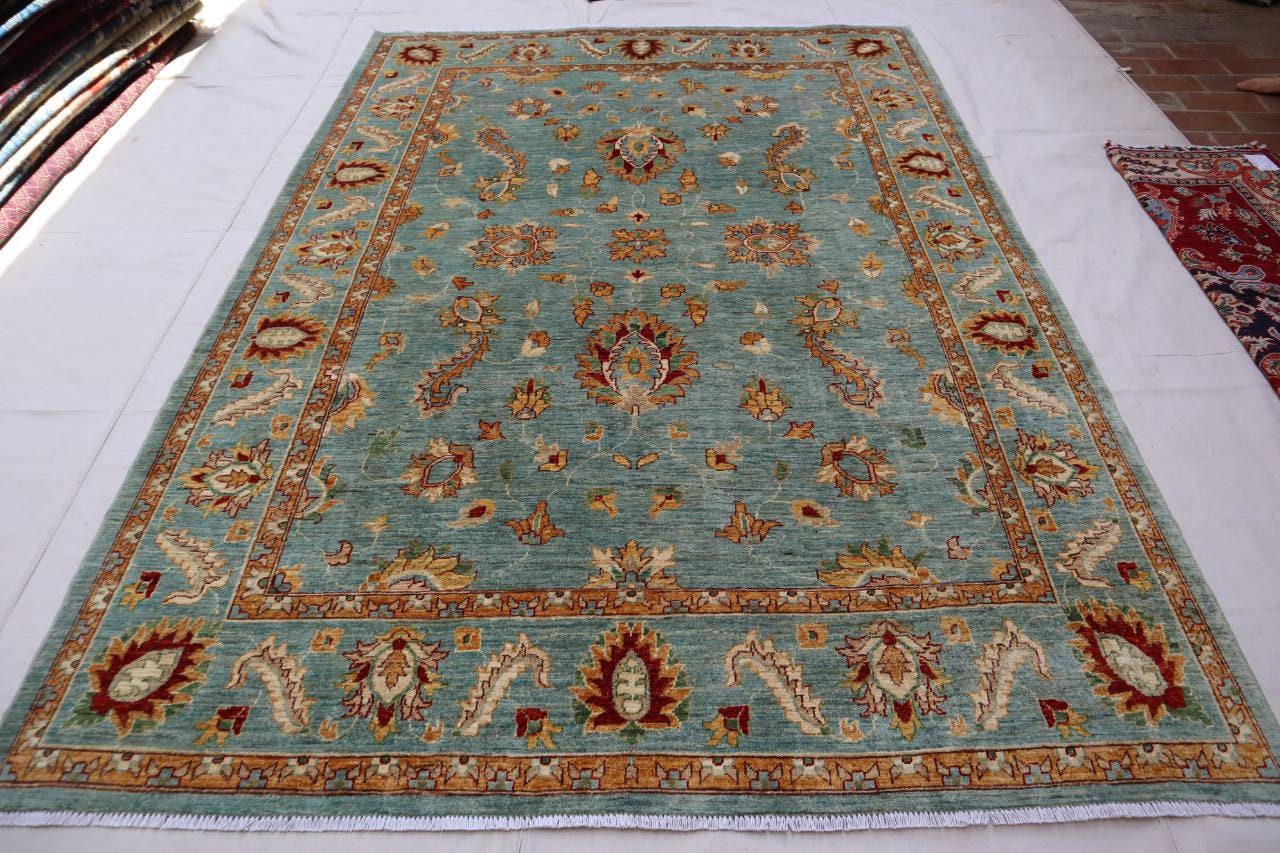 9x6ft Afghan Handmade Rug Vegetable Dye Rug Livingroom Rug Etsy