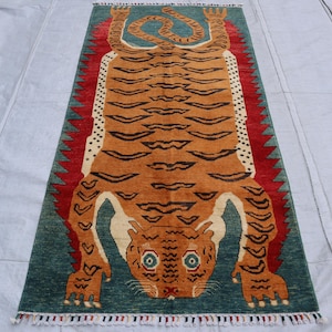 Tiger Skin Rug - Etsy