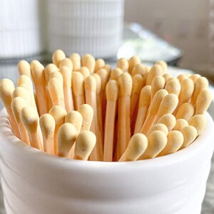 Bulk 3&quot; Yellow Matches QTY: 120 to 10,000 | Colored Matches | Candle Matches | Long Matches | Wooden Matches | Safety Matches