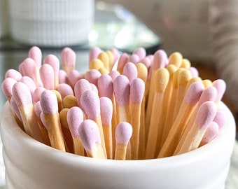 Bulk 3" Mix Colors Matches | Colored Matches | Candle Matches | Long Matches | Wooden Matches