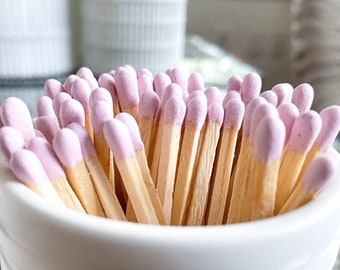 Bulk 3" Light Purple Matches Qty: 120 to 10,000 | Colored Matches | Candle Matches | Long Matches | Wooden Matches