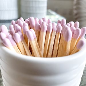 Bulk 3&quot; Light Purple Matches Qty: 120 to 10,000 | Colored Matches | Candle Matches | Long Matches | Wooden Matches