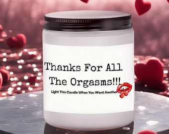 Anniversary gifts,Thanks for the orgasms, 1st anniversary gift, Thanks for orgasms, Adult,anniversary gifts, Gifts for him, sexy gifts,funny