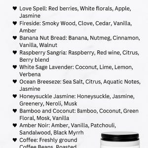 a collection of scents and ingredients, including a jar of coffee, a jar of vanilla, and a jar of hazelnuts, all arranged in a visually appealing manner.