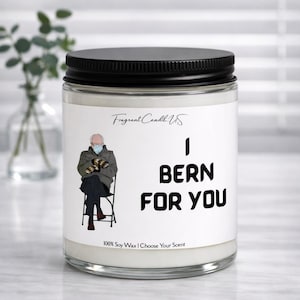 Bernies Mittens,Bernie Candle,Bernie Sanders,mittens,Bernie,Bernie Sanders Candle,Bernie Sanders Gift,funny candles,funny gift,gift for dad