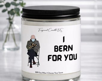 Bernies Mittens,Bernie Candle,Bernie Sanders,mittens,Bernie,Bernie Sanders Candle,Bernie Sanders Gift,funny candles,funny gift,gift for dad