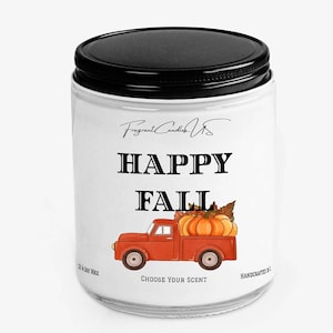 Fall Scented Candles, Gifts for Sister, pumpkin spice candle, Autumn decor, Autumn Candles,fall candles,fall soy candles,Fall Scented Candle