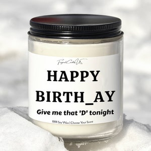 Birthday gift for husband from wife,birthday candle gift,happy birthday candle,SEXY candles,funny candles,custom birthday gift,birthday gift image 2