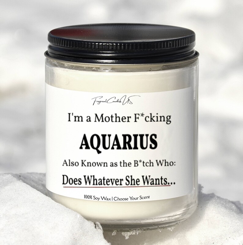 Zodiac Candle Horoscope Candle Astrology Birthday Candle Etsy