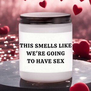 Funny anniversary gifts for husband, Sexy gifts, Sexy candle, smells like candle,boyfriend birthday gift,birthday gifts for husband,romantic