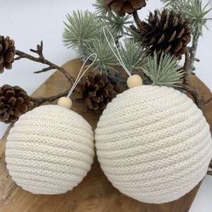 Christmas tree balls, Christmas, decoration, boho style