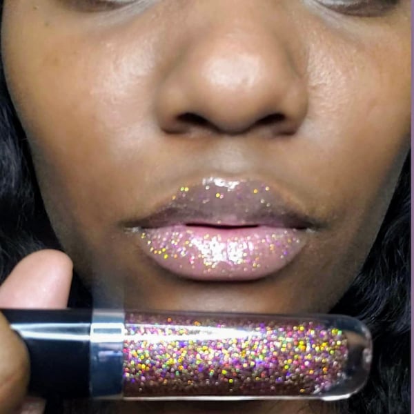 Glitter Lip Gloss Etsy