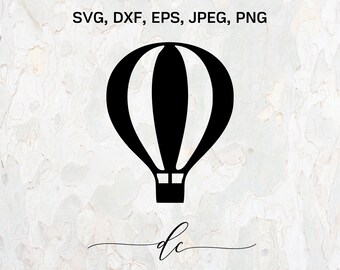 Download Hot Air Balloon Svg Etsy