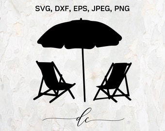 Download Beach Umbrella Svg Etsy