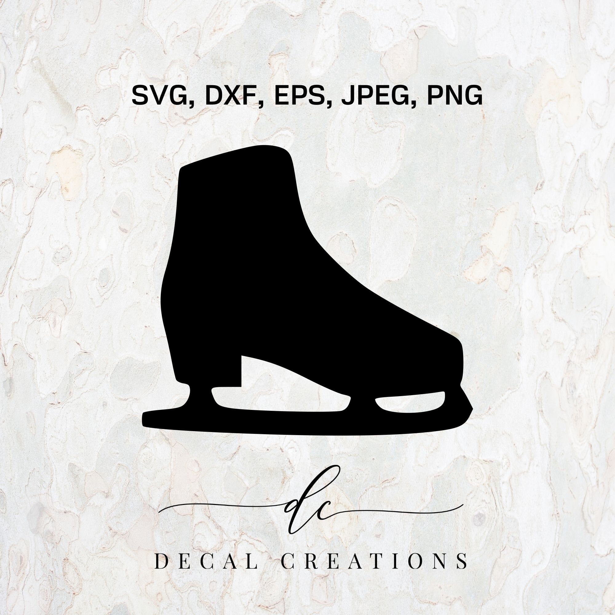 KAUFEN SIE 3 GET 1 FREE.. EisSkateSilhouette Clipart digital Etsy