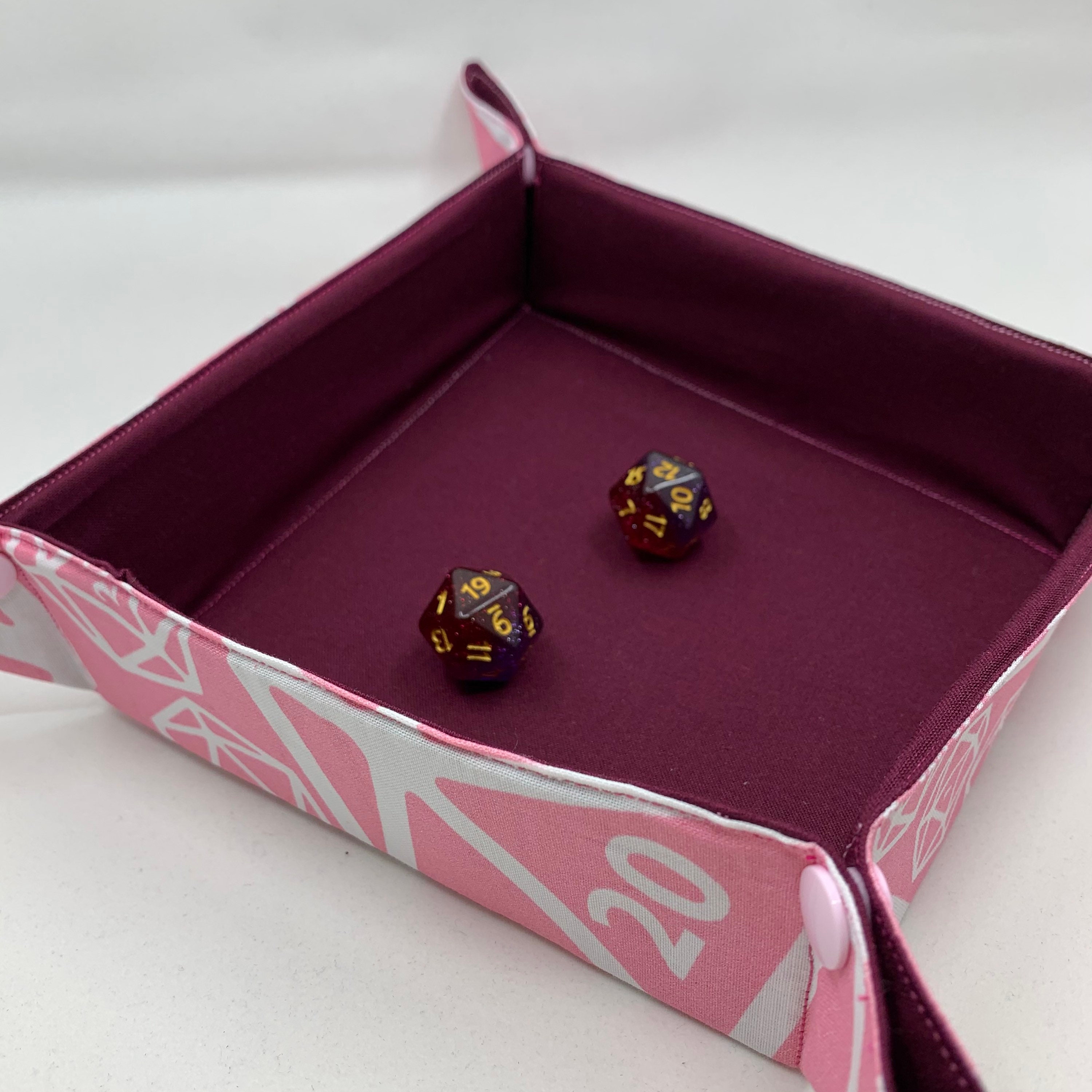 Collapsible Dice Tray Large D D Tabletop RPG Accessory Etsy