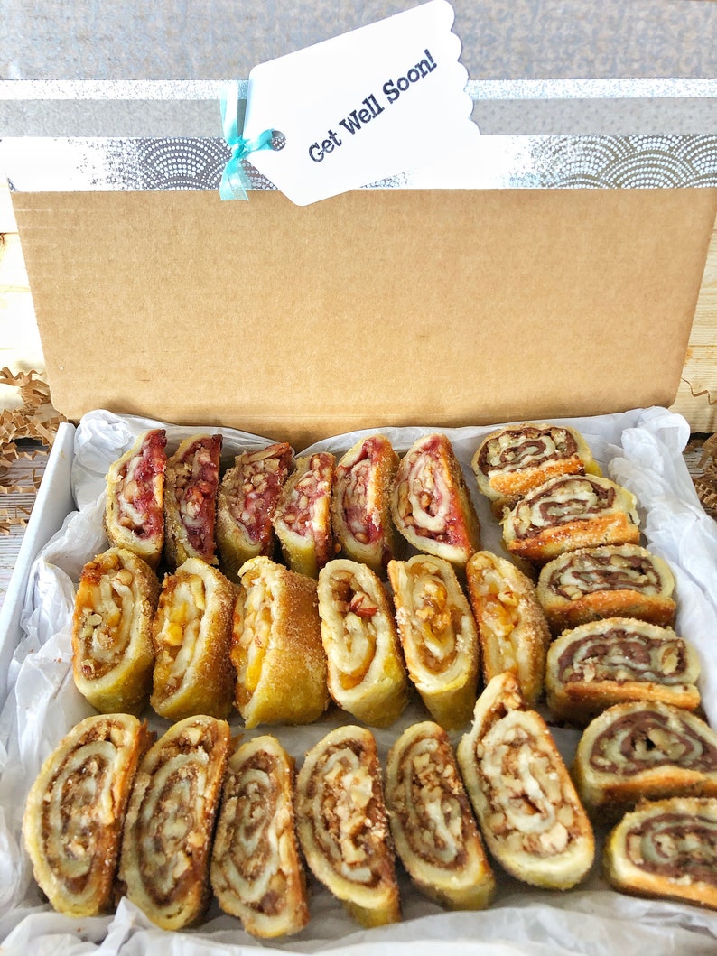 Rugelach Cookie Sampler, Get Well Package, Quarantine Care Package, Cheer Up Gift Box, Gourmet Food, Care Package image 1