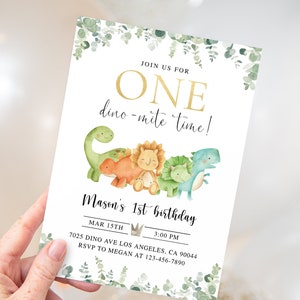 Dinosaur Birthday Invite, Dinosaur Invite, Dinosaur Party Invite, Dinosaur Birthday Party, Boy Birthday Party, Dinosaur Invitation, Dino