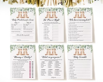 Twin Trivia Game Etsy